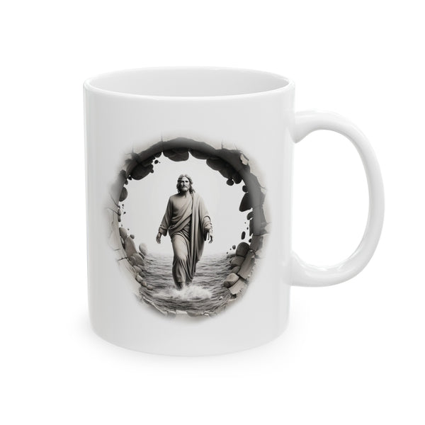 Jesus Breakthrough Mug - Faith-Inspired Ceramic Coffee Cup