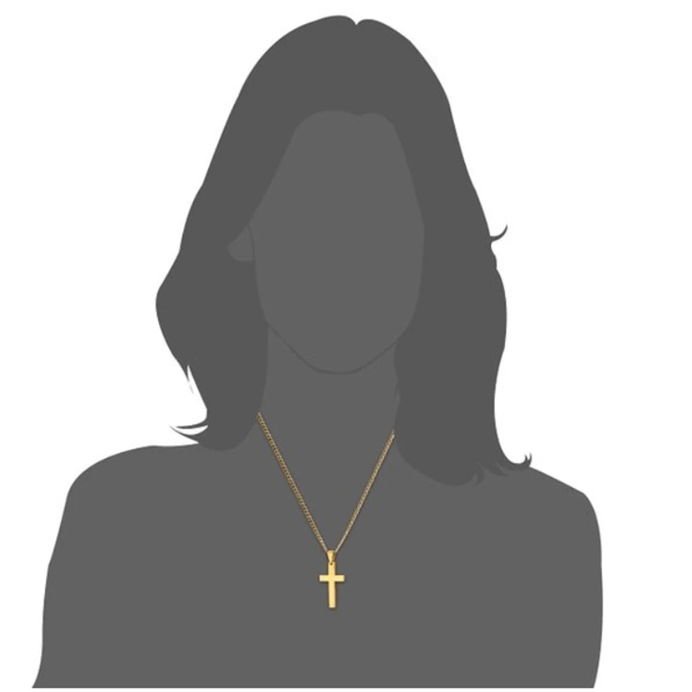 Stainless Steel Prayer Choker by Heavenly Crafted, mockup on a shadow woman, emphasizing the elegant fit and spiritual symbolism of this faith-inspired jewelry piece.