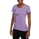 
Faith-Inspired Light Purple Shirt - Styled Outfit View Model Mock up