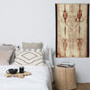 Gospel Noir — Turin Shroud Study Flag (One-Sided Print)