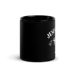 Jesus Paid It All Black Coffee Mug – Grace & Faith in Ephesians 2:8-9
