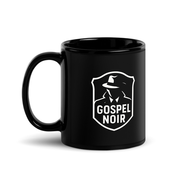 Gospel Noir Black Ceramic Mug – 11oz & 15oz Sleek Faith Drinkware