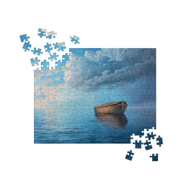 Inspirational Jigsaw Puzzle - Noah's Ark in Calm Waters, Family Fun