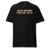 "Be Still and Know" - Psalm 46:10 Comfort Unisex Black Tee