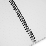 Product mockup Inside pages of the Gospel Noir spiral Notebook