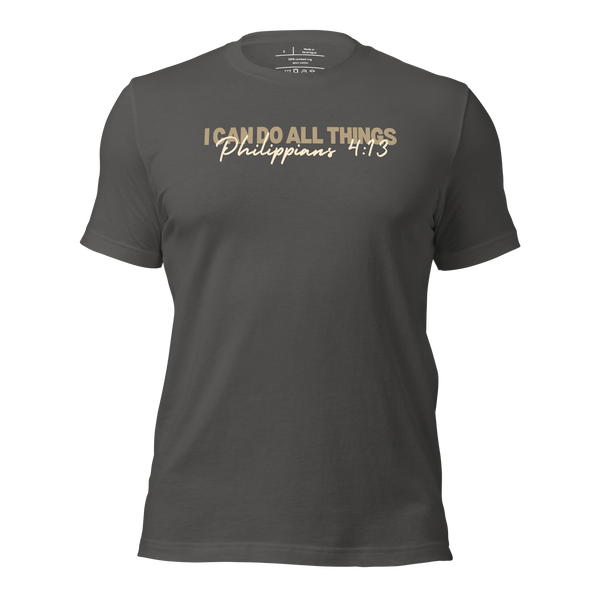 I Can Do All Things T-Shirt – Philippians 4:13 Strength