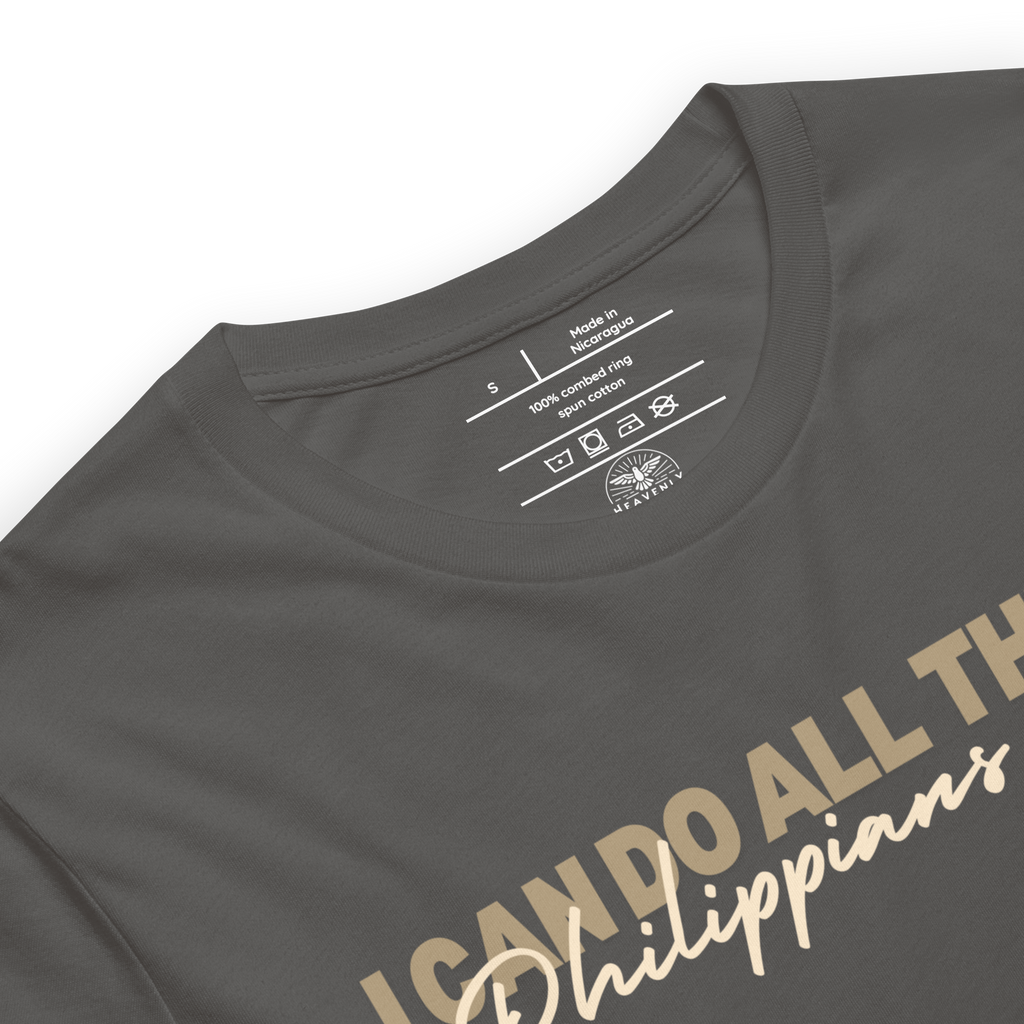 I Can Do All Things T-Shirt – Philippians 4:13 Strength