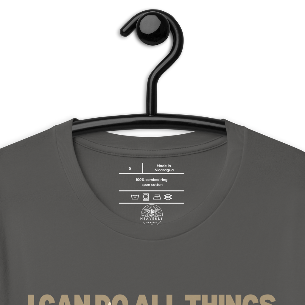 I Can Do All Things T-Shirt – Philippians 4:13 Strength