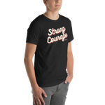 "Strong & Courageous" Joshua 1:9 Shirt - Christian Faith T-Shirt