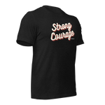 "Strong & Courageous" Joshua 1:9 Shirt - Christian Faith T-Shirt