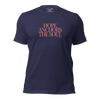 Hope Anchors the Soul T-Shirt – Navy & Pink Inspiration
