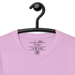 Kingdom Builders T-Shirt – Bold Blue & White on Pink