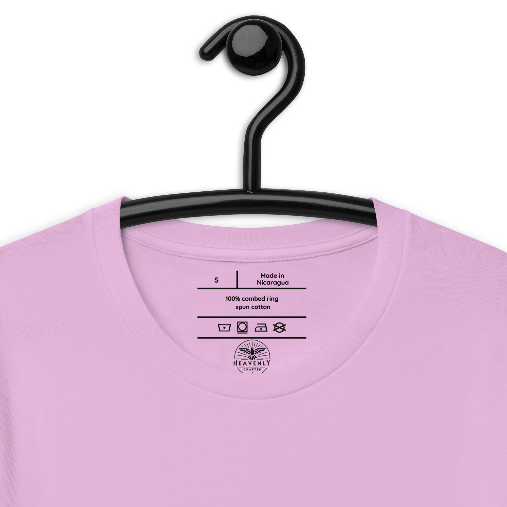 Kingdom Builders T-Shirt – Bold Blue & White on Pink