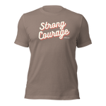 "Strong & Courageous" Joshua 1:9 Shirt - Christian Faith T-Shirt