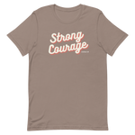"Strong & Courageous" Joshua 1:9 Shirt - Christian Faith T-Shirt
