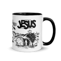 Side view of Jesus Saves You mug