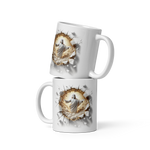 Faith Over Fear Coffee Mug – Breaking Through with Jesus