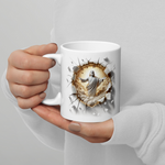 Faith Over Fear Coffee Mug – Breaking Through with Jesus