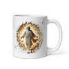 Divine Breakthrough Coffee Mug – Jesus Walking Through Design