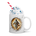 Divine Breakthrough Coffee Mug – Jesus Walking Through Design
