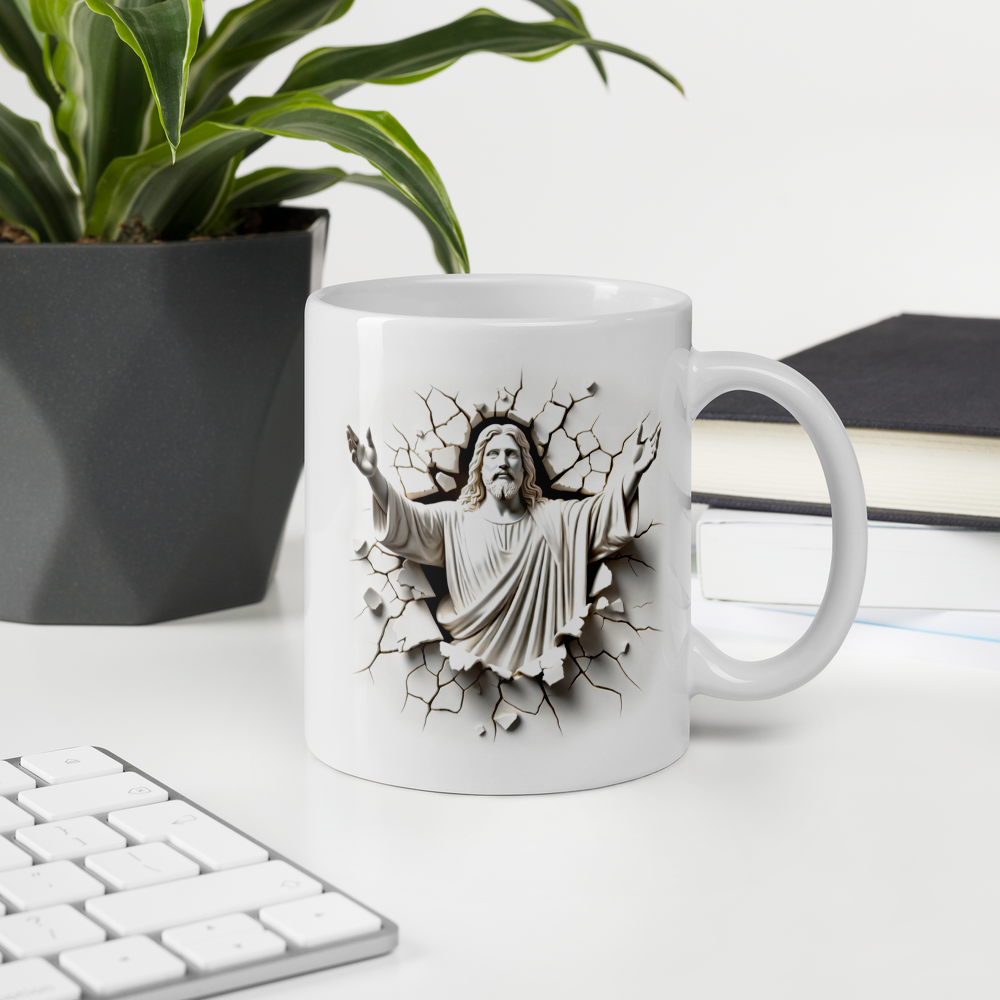 Faith Over Fear Coffee Mug – Sip God’s Peace Daily